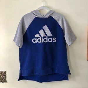 Adidas || NWOT Short-Sleeve Hoodie